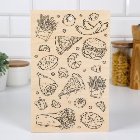 Groot board "Yummy", 18 × 28 × 0.6 cm
