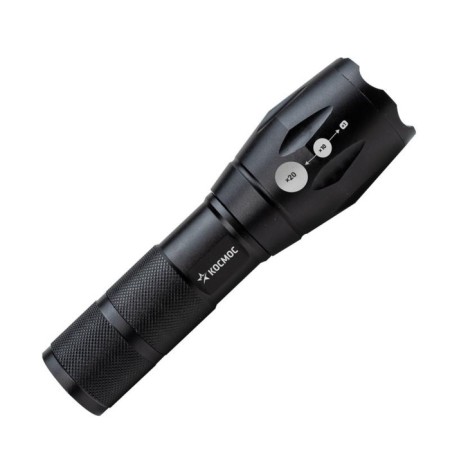 Cosmos flashlight, Premium 5W Q5 LED Power 1x3.7v 18650 Li-ON Aviation. Alumin.
