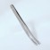 Pinzet is bent, wide, 8.5 cm, on the blist, the color is silver, B-5561-S