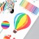 Tattoo on the body color "Rainbow. Freedom" 21x15 cm