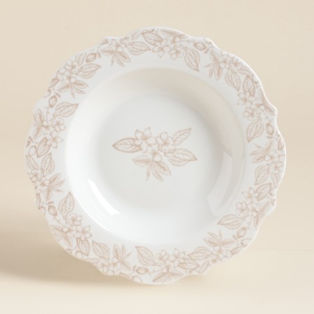 A set of deep plates SL Home "Amande", 2pcs, D = 23cm, 23x23x, 3.5 cm.-2