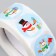 Stick Paper "Festive snowmen" d = 2.5 cm 500 pcs in a roll 3x6.5x6.5 cm