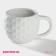 Dulac mug "Pineapple", 480 ml, white color