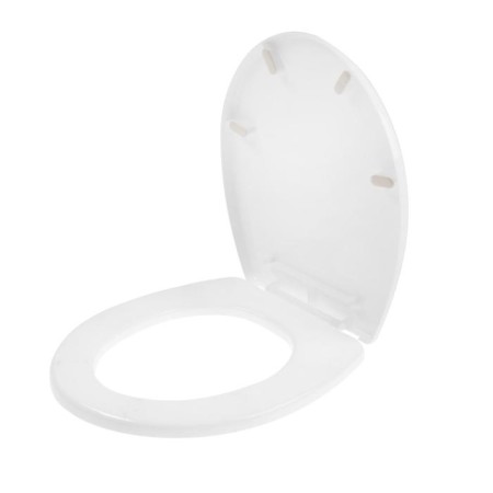 Aquant AQ2600-17-MR toilet seat, distance between mounts 160 mm, white-1
