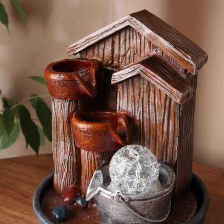 Alaz fountain houses, 28x16 cm (with backlight)-1