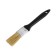 Brush flat scrap, natural bristles, plastic handle, 1 ", 25 mm