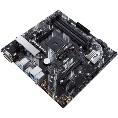 The ASUS Prime B450M-A II, AM4, B450, 4XDDR4, VGA, DVI, HDMI, MATX-2