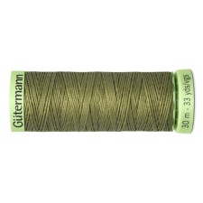 Нить Top Stitch для отстрочки, 30 м, 744506 (432 оливково-зелёный)