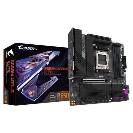 Motherboard Gigabyte B650M Aorus Elite Socketam5 AMD B650 MATX AC`97 8ch (7.1) 2.5gg R 107040-5
