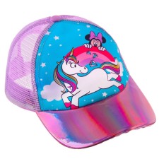 Children's cap with a net, river 52