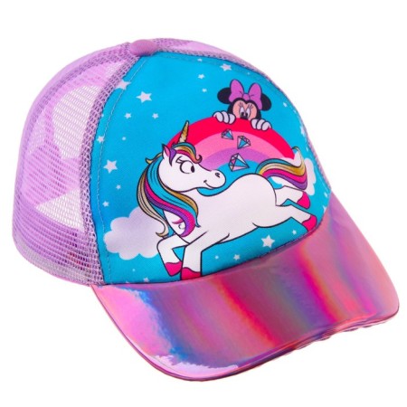 Children's cap with a net, river 52