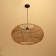 Ceiling Lamp from Rotan "Andri" 1x120W, E27, 60x60x35 cm