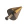 Drill step tundra, HSS, tin, trihedral shank, 9 - 36 mm