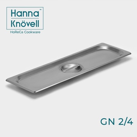 A stainless steel cover to gastrotics 2/4, 53 × 16.2 cm, thickness 0.8 mm