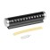 Cartage phone number, fluorescent numbers, black