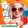 Circle of inflatable for swimming 55 cm, children's, fixes
