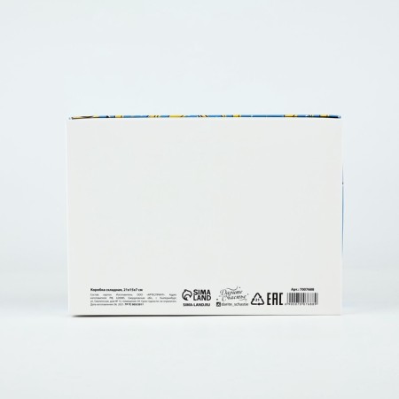 Gift folding box, packaging, Van Gogh, 21 x 15 x 7 cm-4