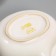 Ceramic “sea shell” saucer, 8.5 x 15 cm., White color