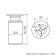 The support is adjustable, d = 50 mm, h = 80-100 mm, under stainless steel