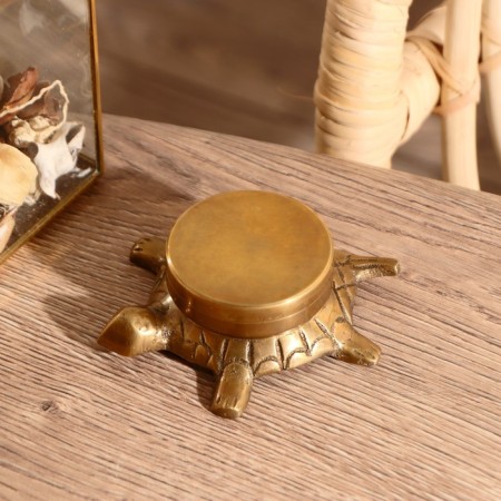 Compass "Turtle" Brass 10x10x3.5 cm-4