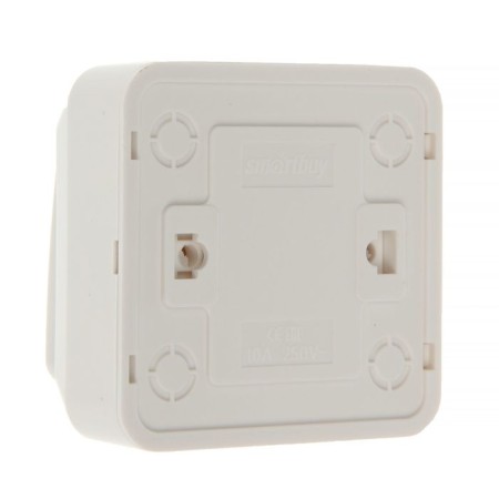 Smartbuy switch "Jupiter", 10 a, 2 keys, external, white-1
