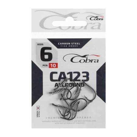 Cobra Allround hooks, series CA123, No. 06, 10 pcs.