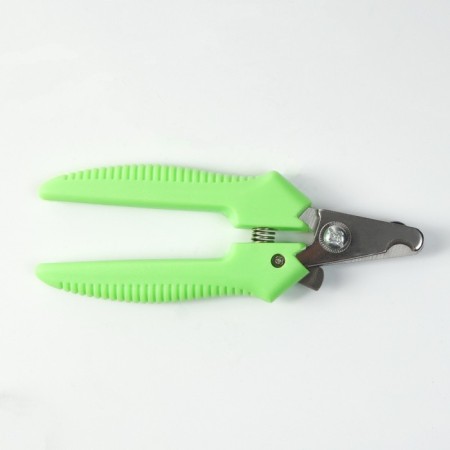Small side claws with straight handles, a hole of 9 mm, green-3