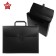 A4 Portfire folder, 1 Calligrata department, 700 μm, sand, black