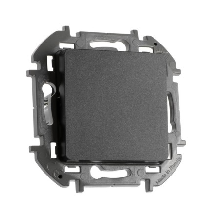 Single -valve legrand inspiria, 10 AX, 250 V, Anthracite switch