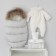 Set for discharge Winter Kinderlitto "Scandinavia", 5 items, height 56-62 cm, color gray color
