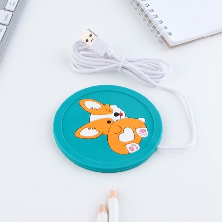 Corgi USB heater, 10 x 10 cm-2