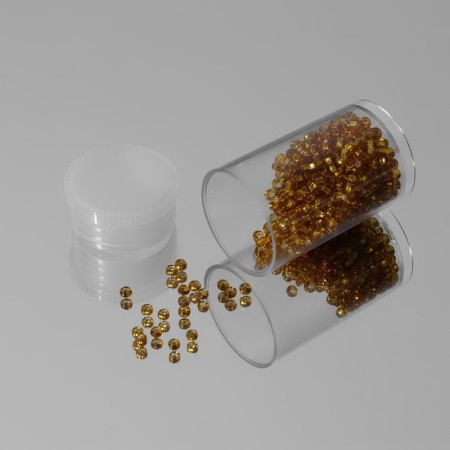 A set of jars for storing trifles, d = 2.1 × 3.6 cm, 10 pcs, in a container, 11.5 × 9 × 2.7 cm-4