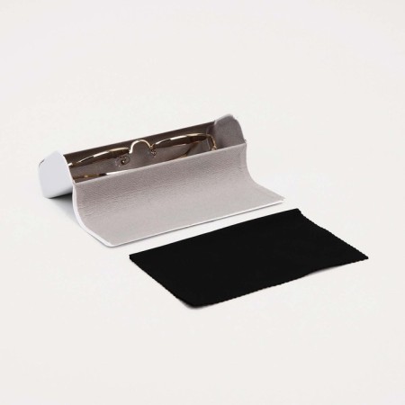 Magnet glass case, white color-2