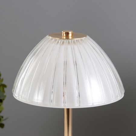 Table lamp sensory "Helia" LED 10W AKB gold 15x15x30 cm-5