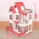Puppet house "prestige" white