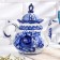 Animon kettle, 1 l, gzhel