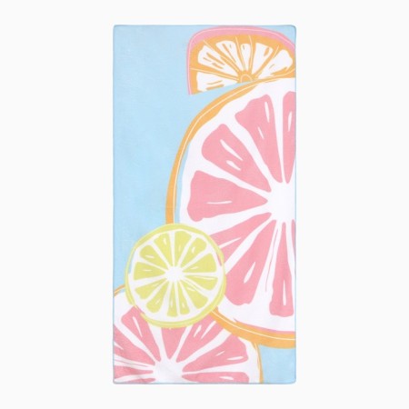 Towel beach Ethel "Citruses", 70*140 cm, 250g/m2, 100%p/e-1