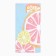 Towel beach Ethel "Citruses", 70*140 cm, 250g/m2, 100%p/e