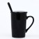 Mug "Real 100% Man", 420 ml, with a spoon and a lid