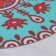 Set of serving napkins on the table “Collie”, 4 pcs, d = 38 cm, turquoise color