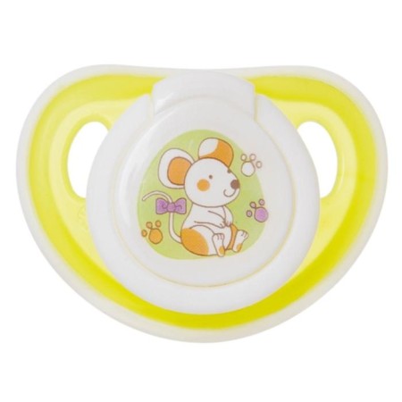 Silicone dummy classic 0+, mix-4