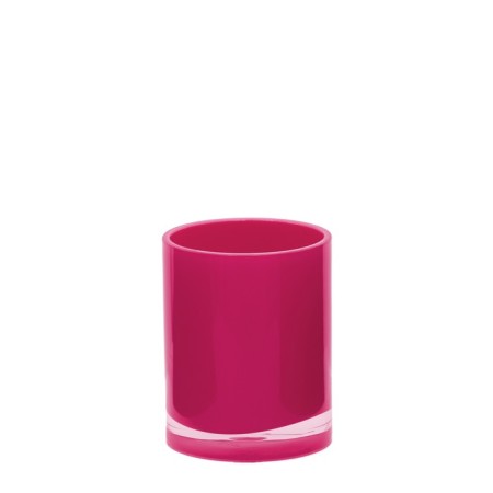 Gaudy glass, pink color