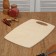 Board wooden "barrel", handle neckline, 29 × 21 × 0.6 cm