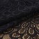 Lace elastic fabric, 185 mm × 2.7 ± 0.5 m, black color
