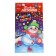 New Year's mosaic with rhinestones on the postcard "New Year! Snowman"