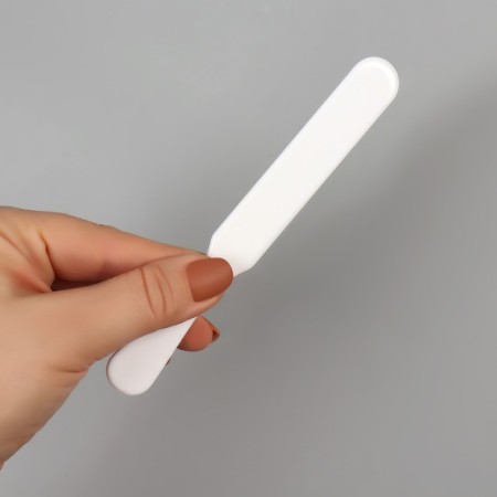 Spatulas for depilation, plastic, 2 pcs, 15 × 2 cm, white color-4