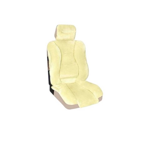 Auto -Cherkhly Skyway Arctic, artificial fur, set 2 objects, beige, s03001013