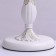 Table lamp "Candle", 1x40W E27, white 28x28x50 cm