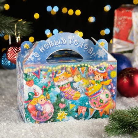 Gift box "Winter Fantasy", 20 x 12 x 19 cm-1