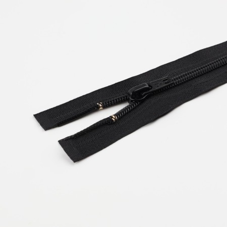 Lightning "Spiral", No. 5, detachable, automatic lock, 110 cm, black color-1